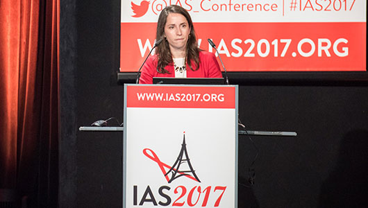 Rebecca Zash, en la IAS 2017. Foto: Steve Forrest/Workers' Photos/IAS 
